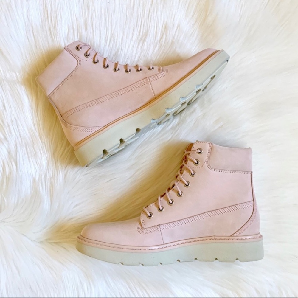 Timberland Kenniston 6” Light Pink Sneaker Boots - Picture 5 of 8